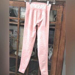 Gymshark Flex High Waisted Peach Leggings. Women’s Sz-M Sculpting | Mottled EUC